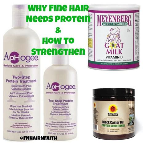 Why Fine Hair Needs Protein & How to Strengthen It : FINE NATURAL HAIR ...