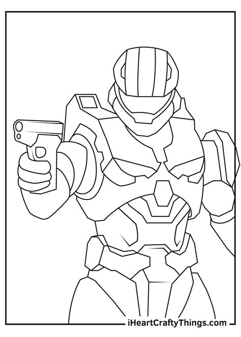 Halo Coloring Pages (Updated 2021)