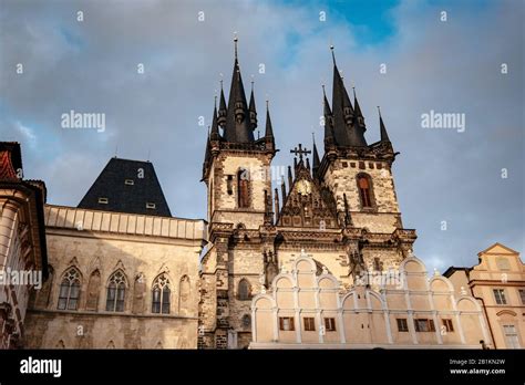 Prague, Czech Republic - 11.08.2019, Old Town Square is the heart of ...