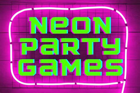 10 Best Neon Party Games | Easy Kids Parties