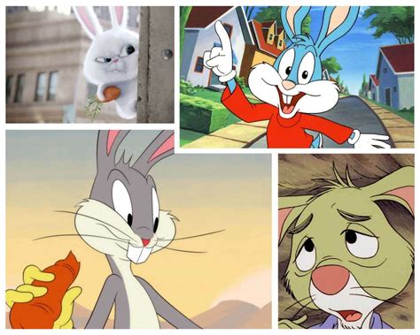 Rabbit With Sunglasses Cartoon