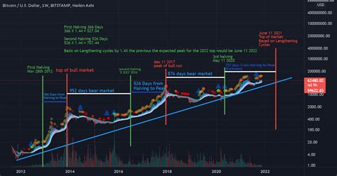 BTC Halving Cycle Top Analysis 2021 - 2022 for BITSTAMP:BTCUSD by ...