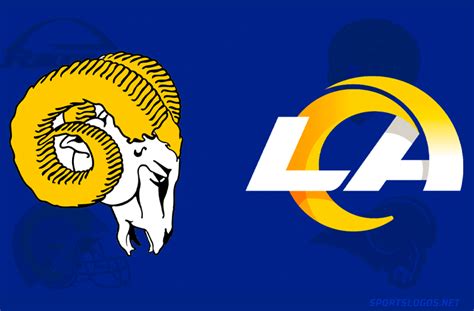 Los Angeles Rams Logo History