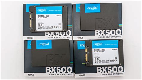 Crucial BX500 480GB Review