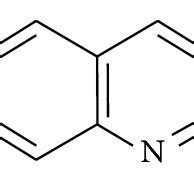 Chemical structure of quinoline. | Download Scientific Diagram