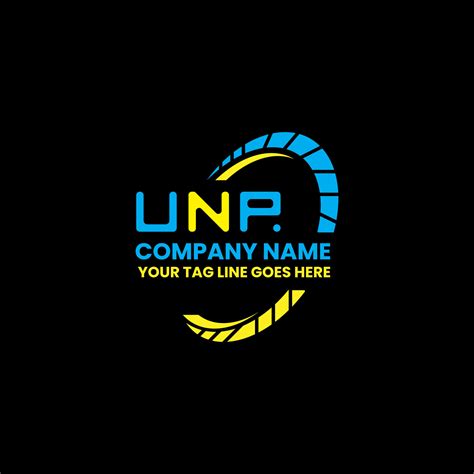 UNP letter logo vector design, UNP simple and modern logo. UNP ...