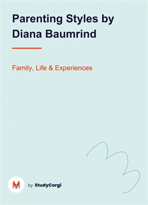 Parenting Styles by Diana Baumrind | Free Essay Example