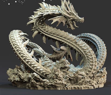 Dragon STL File 3d model print | Etsy