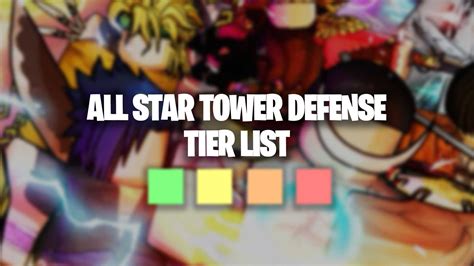 All Star Tower Defense Tier List (January 2025) | Gamer Journalist