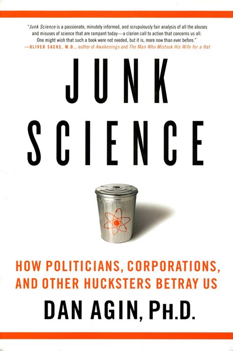 Dreaming About Other Worlds: Review - Junk Science: How Politicians ...