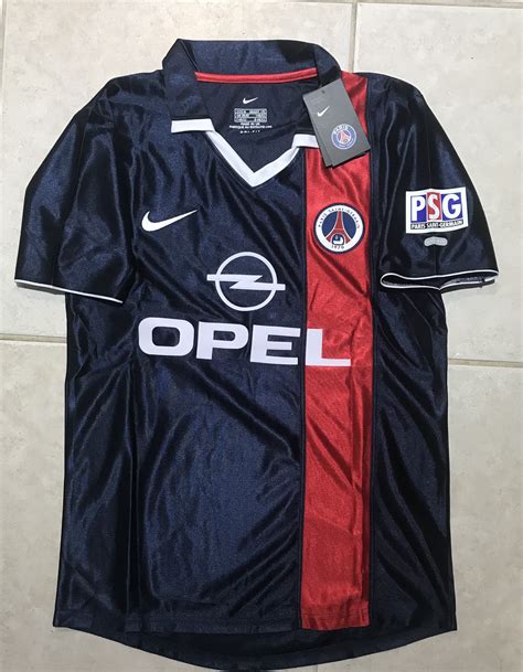 Ronaldinho psg 2001 season jersey | Etsy