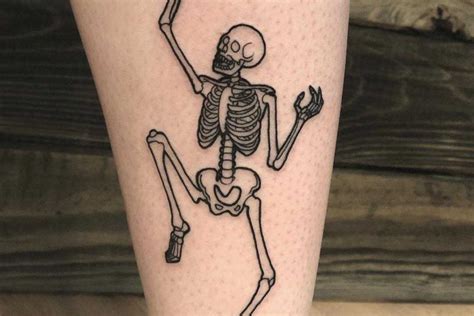 Skeleton Tattoo Ideas That Will Make You Feel Fragile ☠