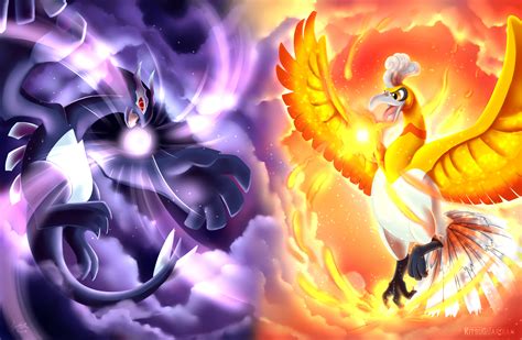 KitsuGuardian - Ho-oh versus Lugia