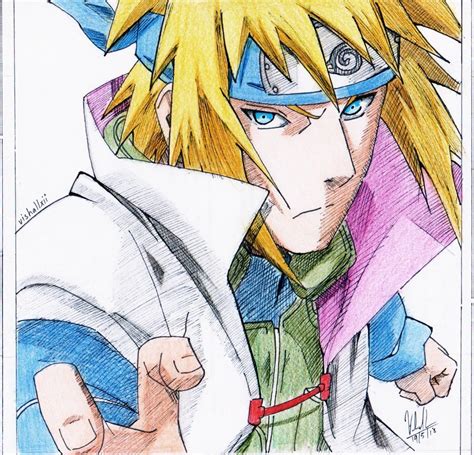 My fanart of Minato! : r/Naruto