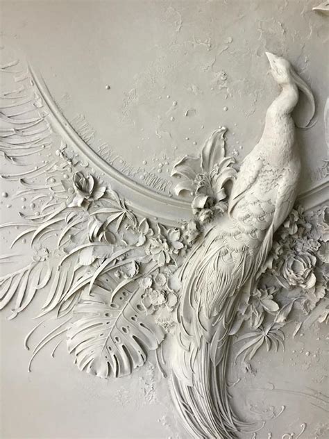 Intricate Bas-Relief Sculpture Resembles Intricate Impressionist Paintings