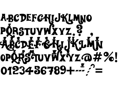 Willy wonka font 2+ files in truetype .ttf opentype .otf format for ...