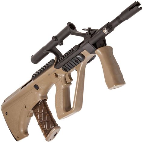 Steyr AUG A1 Compact Electric Airsoft Rifle - Tan | Camouflage.ca