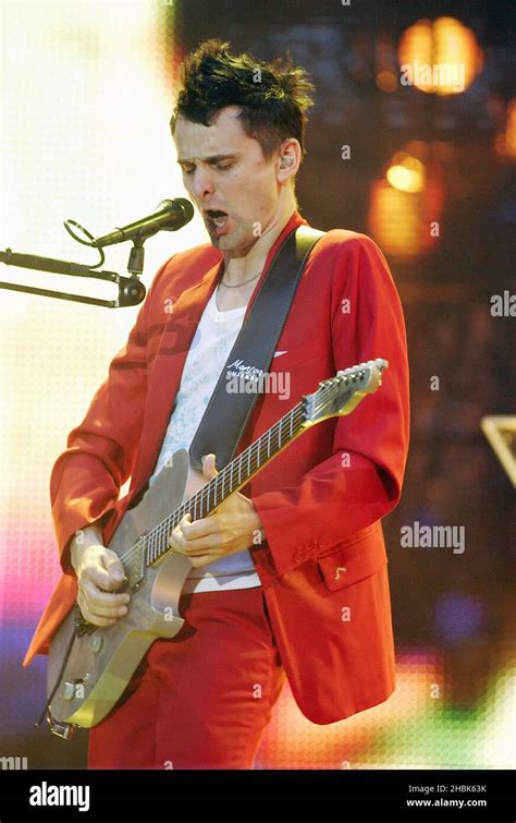 Muse live in concert at Wembley Stadium in London Stock Photo - Alamy