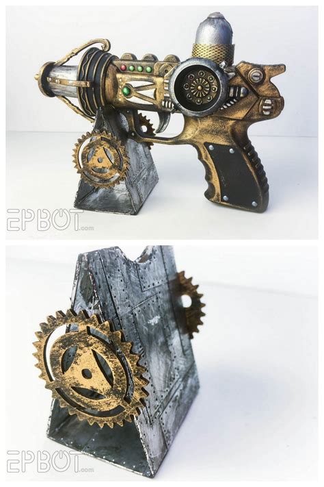 Diy Steampunk Ray Gun Display Stand - Tumblr Gallery