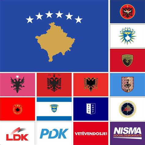 Kosovo Flag Security Force Police Dardania Pristina Protection Corps ...