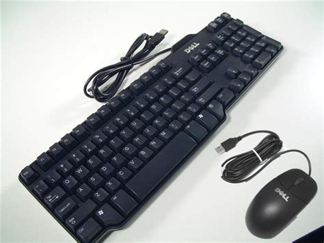 NEW Dell USB Wired Keyboard & Mouse