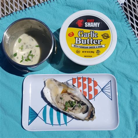 Grilled Oysters with Lemon Garlic Butter - Fix Me a Little Lunch