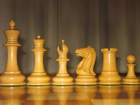 1851 Reproduction Staunton Chessmen by The Official Staunton Chess ...