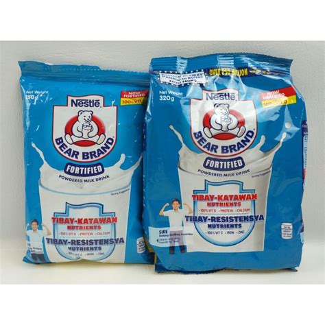 X 700 Grams Bear Brand Fortified Powdered Milk Drink W/Iron, Zinc ...