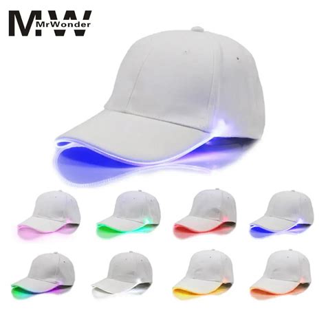 Aliexpress.com : Buy Led Hats Bright Lights LED Unisex Cap Flashlight ...