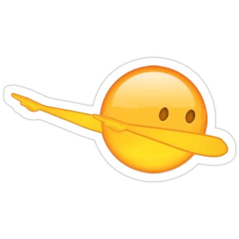 "Dab Emoji" Stickers by wavboyz | Redbubble