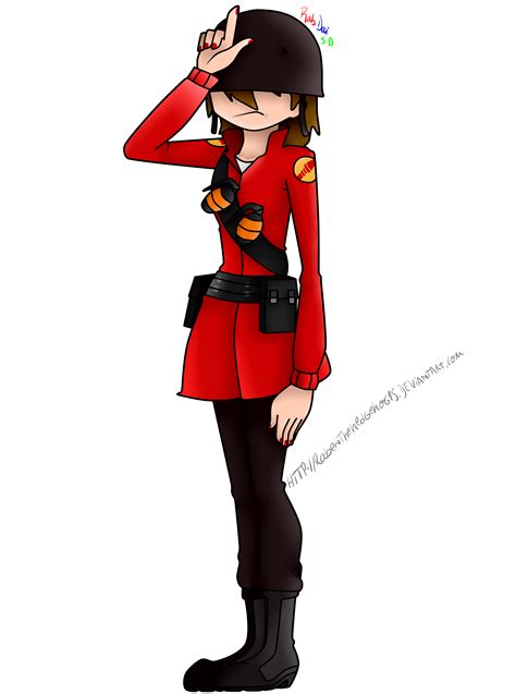 Female Soldier / TF2 by Raben on Newgrounds