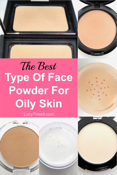 Best type of face powder for oily skin - Lucy Tries It