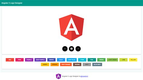 Angular Logo Designer by Angular Expo