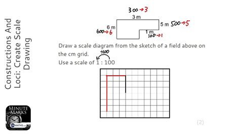 Constructions And Loci: Create Scale Drawing (Grade 2) - OnMaths GCSE ...