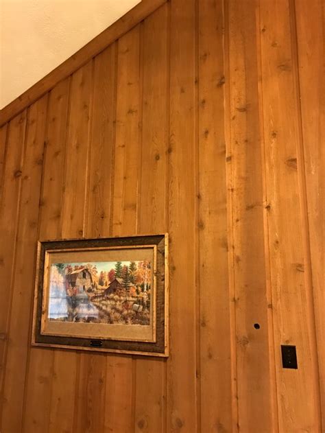 Help with cedar plank walls?