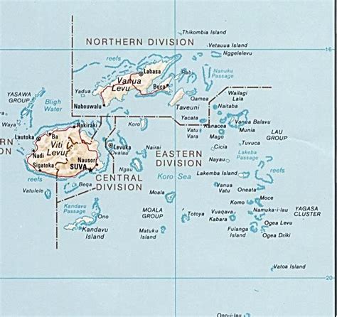 Fiji Island Location World Map - Cristy Claudetta