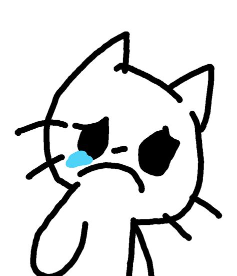 Sad cat