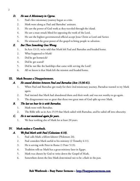 Free Printable Sermons We Offer 30,000+ Outlines And 10,000+ Free ...