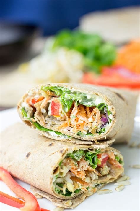 Tangy Veggie Wrap | Recipe Cart