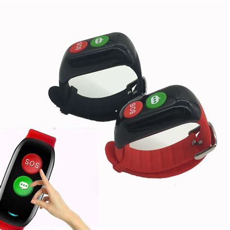 Gps Tracking Bracelet Sos One Button Calling Smart Watch For The ...