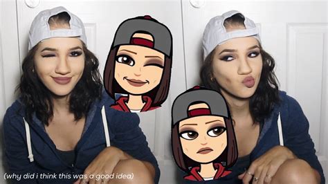 HOW TO LOOK LIKE A BITMOJI (a dumb halloween costume) - YouTube