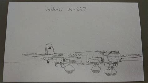 Junkers Ju-287 by RedSquatter on DeviantArt