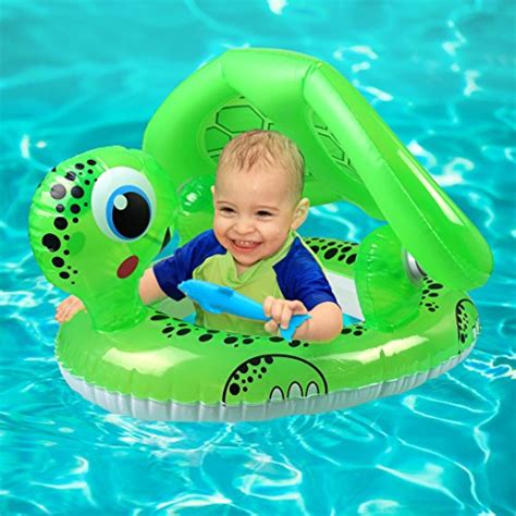 Buy Baby Pool Float With Canopy - Baby Swim Float, Infant Float with ...