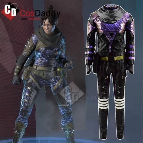 Apex legends Wraith Cosplay Costume Outfit for Sale