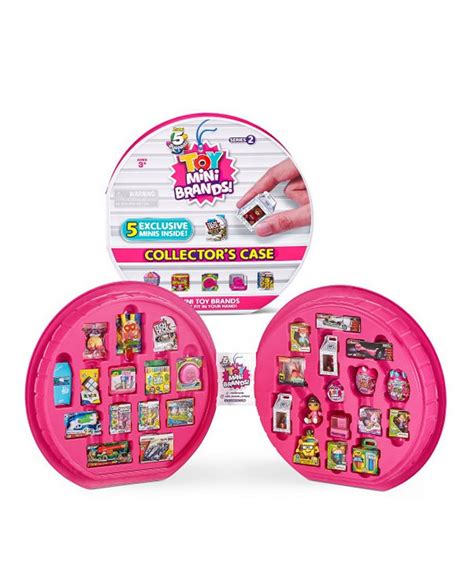 5 Surprise Toy Mini Brands Series 2 Collector's Case with 5 Minis - Macy's