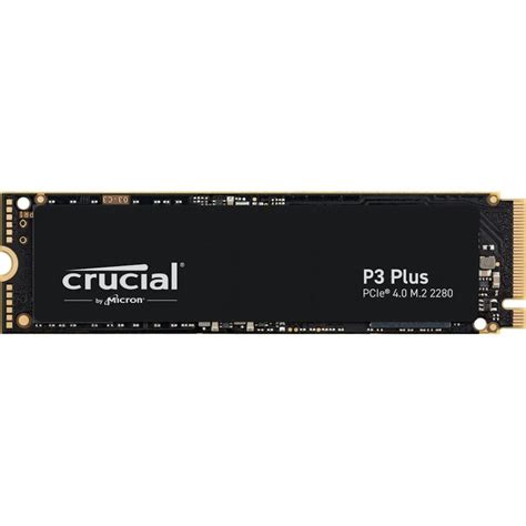 Crucial P3 Plus PCIe Gen4 NVMe M.2 SSD - 1TB | PLE Computers