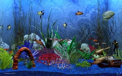 Animated Fish Aquarium Desktop Wallpapers - WallpaperSafari