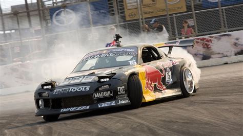 drift, mad mike, mazda rx7, redbull | Rx 7, Coches deportivos, Autos ...