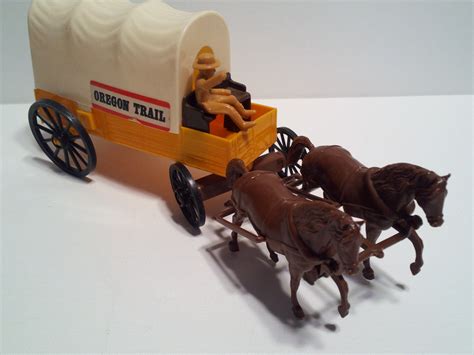 Vintage Toy Processed Plastic Western Cowboy Horse Covered