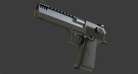 3D desert eagle mark xix model - TurboSquid 1250739